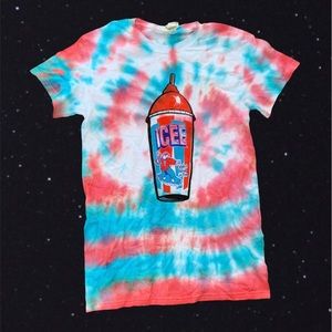 Icee Tie Dye Graphic Tee (S)